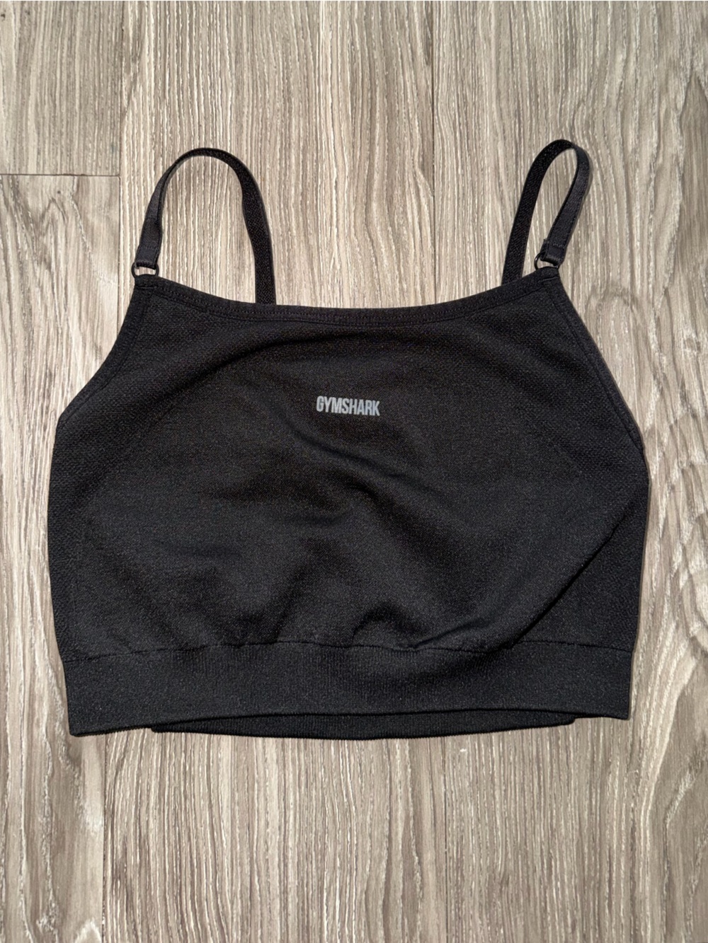 Gymshark Flex Strappy sports bra black small